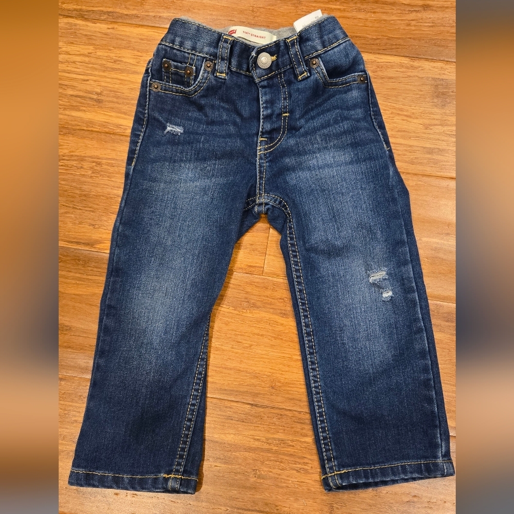 Toddler Levi's 514 Straight Jeans With Elastic Waist